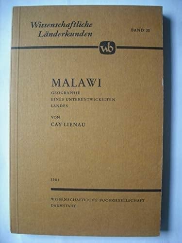 Malawi Geographie eines unterentwickelten Landes