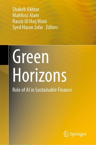 Green Horizons Role of AI in Sustainable Finance