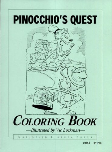 Pinocchio's Quest Coloring Book