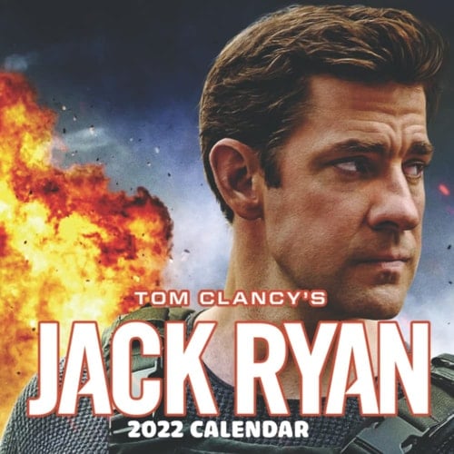 Jack RyAn 2022 Calendar: January 2022 - December 2022 OFFICIAL Squared Monthly Calendar, 12 Months | BONUS 4 Months 2022