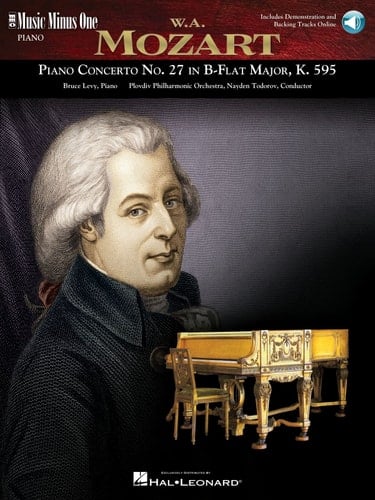 Wolfgang Amadeus Mozart Piano Concerto No. 27 in B-Flat Major, KV595 Music Minus One Piano
