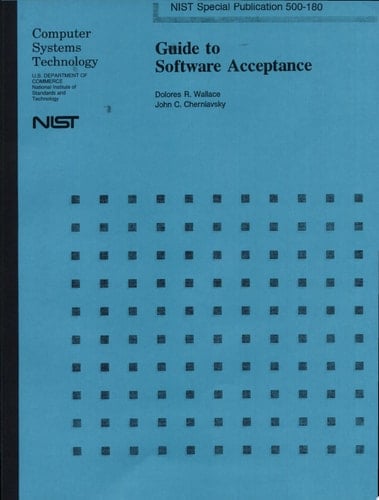 Guide to Software Acceptance