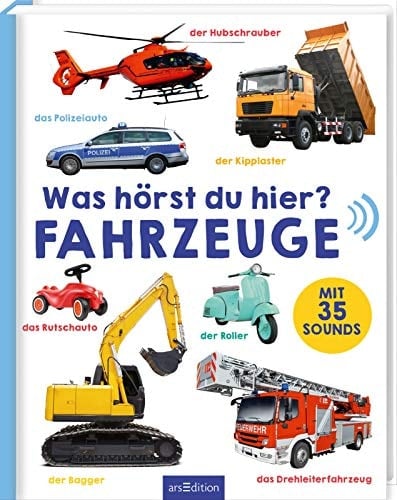 Was hörst du hier? Fahrzeuge mit 35 Sounds