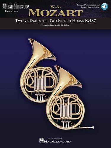 Mozart Twelve Pieces for Two Horns, KV487