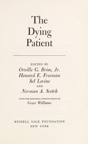 The Dying Patient