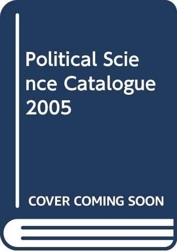 Political Science Catalog 2005
