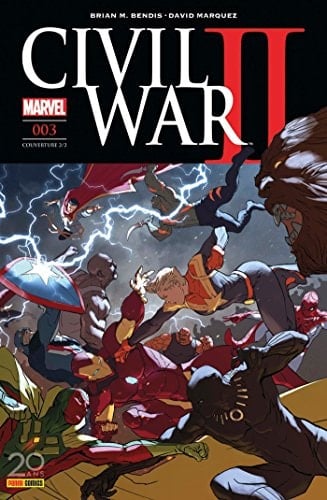 Civil War II N3 (Couverture 2/2)