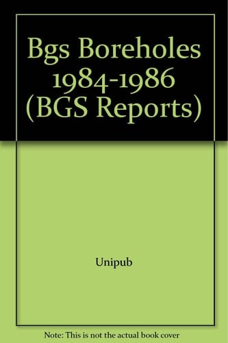 BGS Boreholes 1984-1986