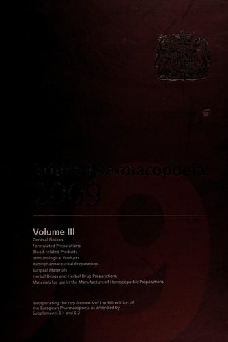 British Pharmacopoeia 2009