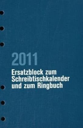 Pfarrerkalender/Pfarrerinnenkalender Ersatzblock 2011