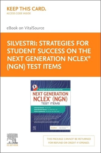 Strategies for Student Success on the Next Generation NCLEX® (NGN) Test Items - Elsevier E-Book on VitalSource (Retail Access Card)