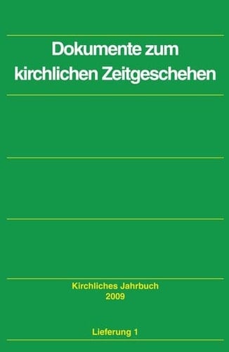 Dokumente zum kirchlichen Zeitgeschehen