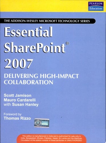 Essential SharePoint® 2007