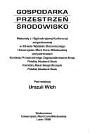 Gospodarka, przestrzeń, środowisko: Materiały z I ogólnokrajowej konferencji zorganizowanej w 30-lecie Wydziału Ekonomicznego Uniwersytetu Marii ... Polskiej Akademii Nauk (Polish Edition)