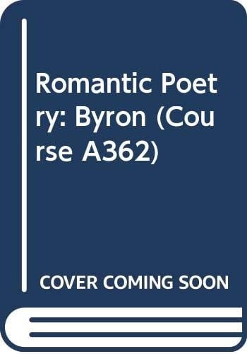 Romantic Poetry Byron