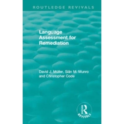 Language Assessment for Remediation (1981)