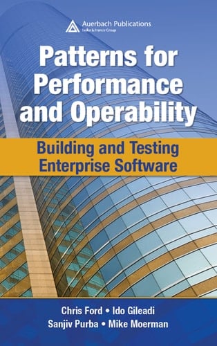 Patterns for Performance and Operability