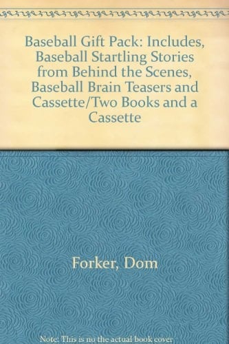 Baseball Gift Pack Includes, Baseball Startling Stories from Behind the Scenes, Baseball Brain Teasers and Cassette/Two Books and a Cassette