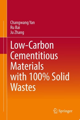 Low-Carbon Cementitious Materials with 100% Solid Wastes