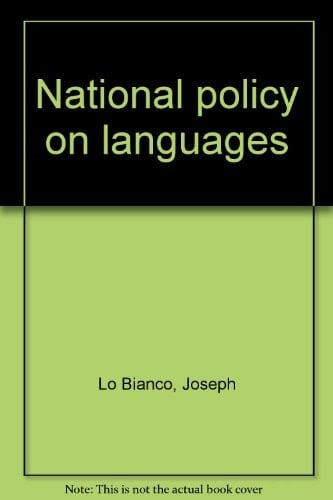 National policy on languages