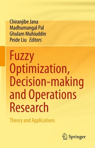 Fuzzy Optimization, Decision-making and Operations Research