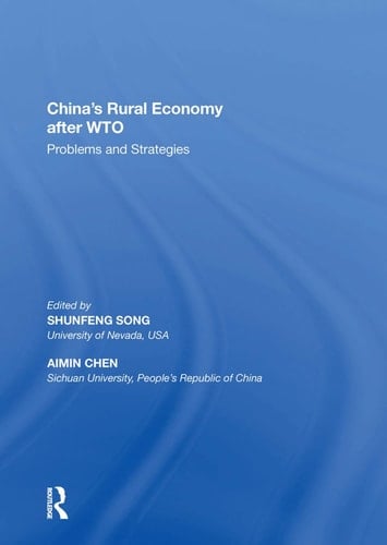 China's Rural Economy After WTO Problems and Strategies