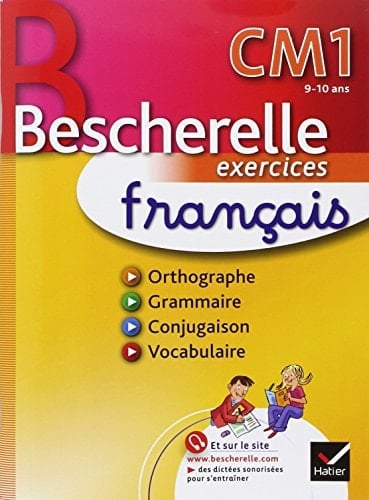 Bescherelle, exercices français CM1, 9-10 ans