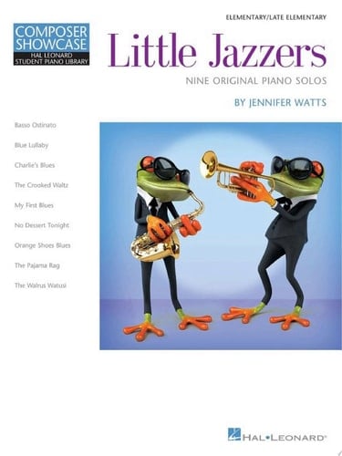 Little Jazzers Hal Leonard Student Piano Library Composer Showcase Series Elemenentary/Late Elementary Level