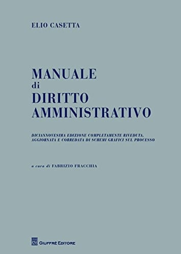 Manuale di diritto amministrativo