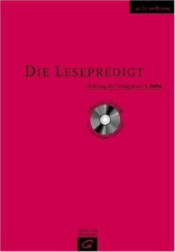 Die Lesepredigt 2008/2009
