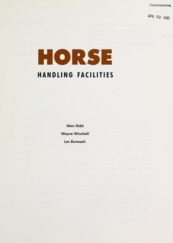 Horse Handling Facilities