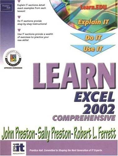 Learn Excel 2002 Comprehensive