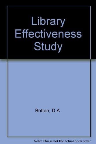 Library effectiveness study