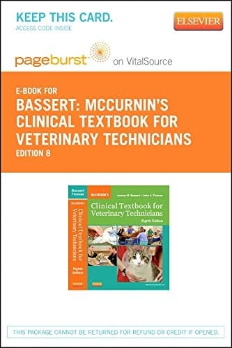 McCurnin's Clinical Textbook for Veterinary Technicians - Elsevier eBook on VitalSource (Retail Access Card): McCurnin's Clinical Textbook for ... eBook on VitalSource (Retail Access Card)
