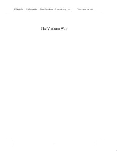 The Vietnam War A Documentary Reader