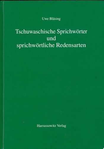 Tschuwaschische Sprichwörter und sprichwörtliche Redensarten