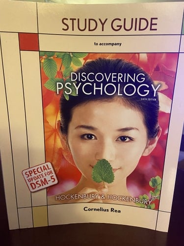 Study Guide for Discovering Psychology with DSM5 Update
