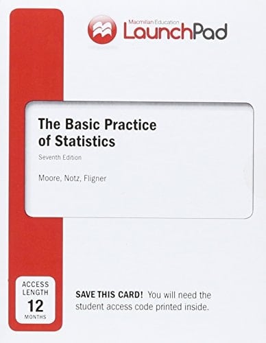 Launchpad for Moore's the Basic Practice of Statistics, Twelve Month Access