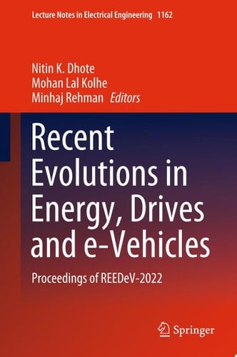 Recent Evolutions in Energy, Drives and e-Vehicles