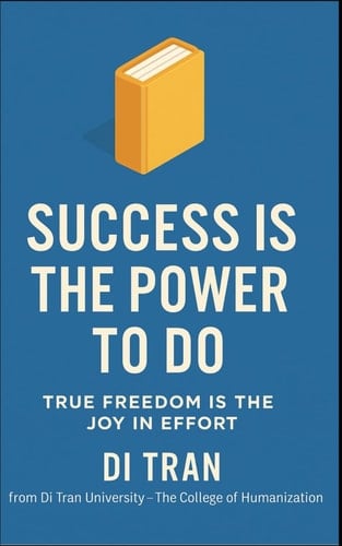 Success Is the Power to Do True Freedom Is the Joy in Effort