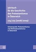 Schwerpunkt: Protestantismus und Nationalsozialismus in Österreich