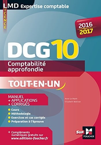 DCG 10 comptabilité approfondie