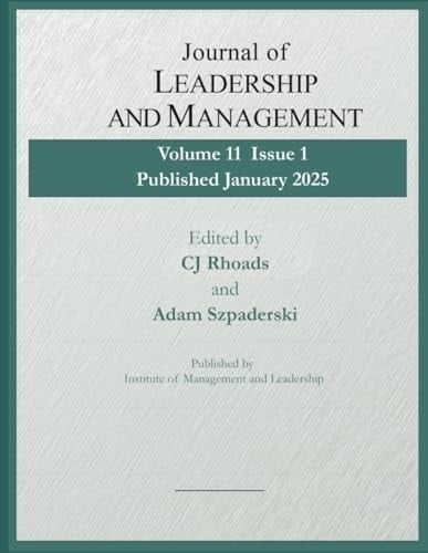 Journal of Leadership and Management Volume 11 Issue 1
