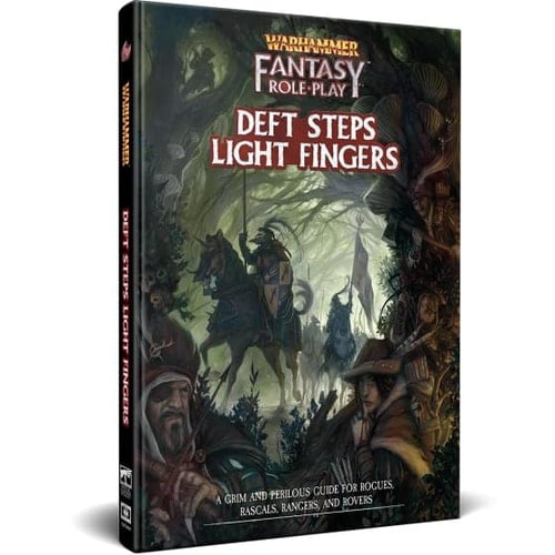 Cubicle 7 - Warhammer Fantasy Roleplay: Deft Steps Light Fingers, For Ages 14 and Up