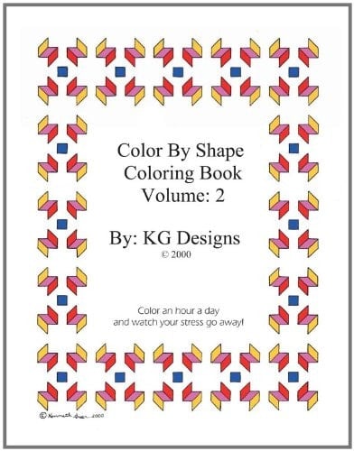 Color by Shape Coloring Book Volume 2