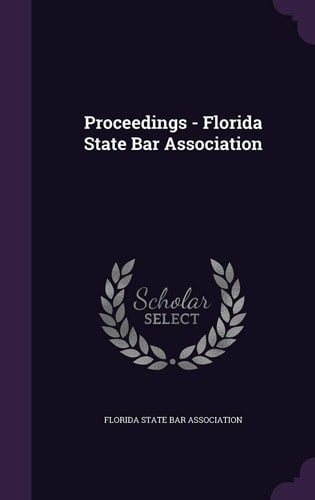 Proceedings - Florida State Bar Association