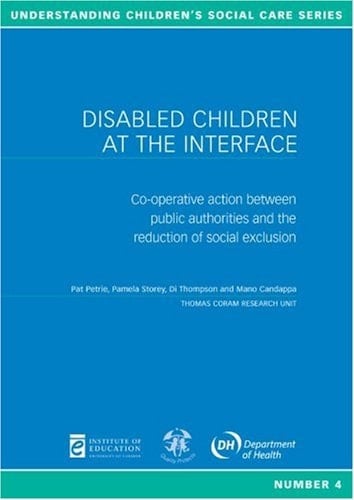 Disabled Children at the Interface Co-Operative Action Between Public Authorities and the Reduction of Social Exclusion