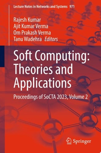 Soft Computing: Theories and Applications