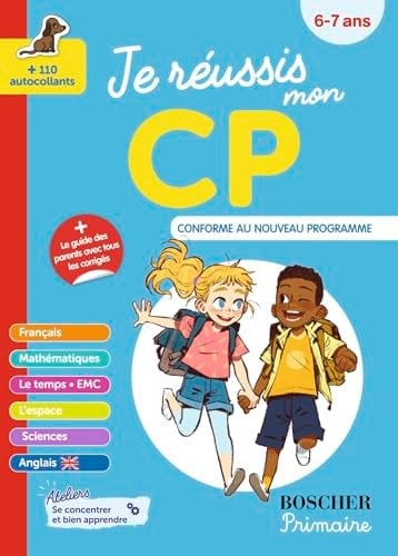 Je réussis mon CP + 110 autocollants