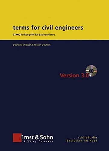 Ernst & Sohn Terms for Civil Engineers